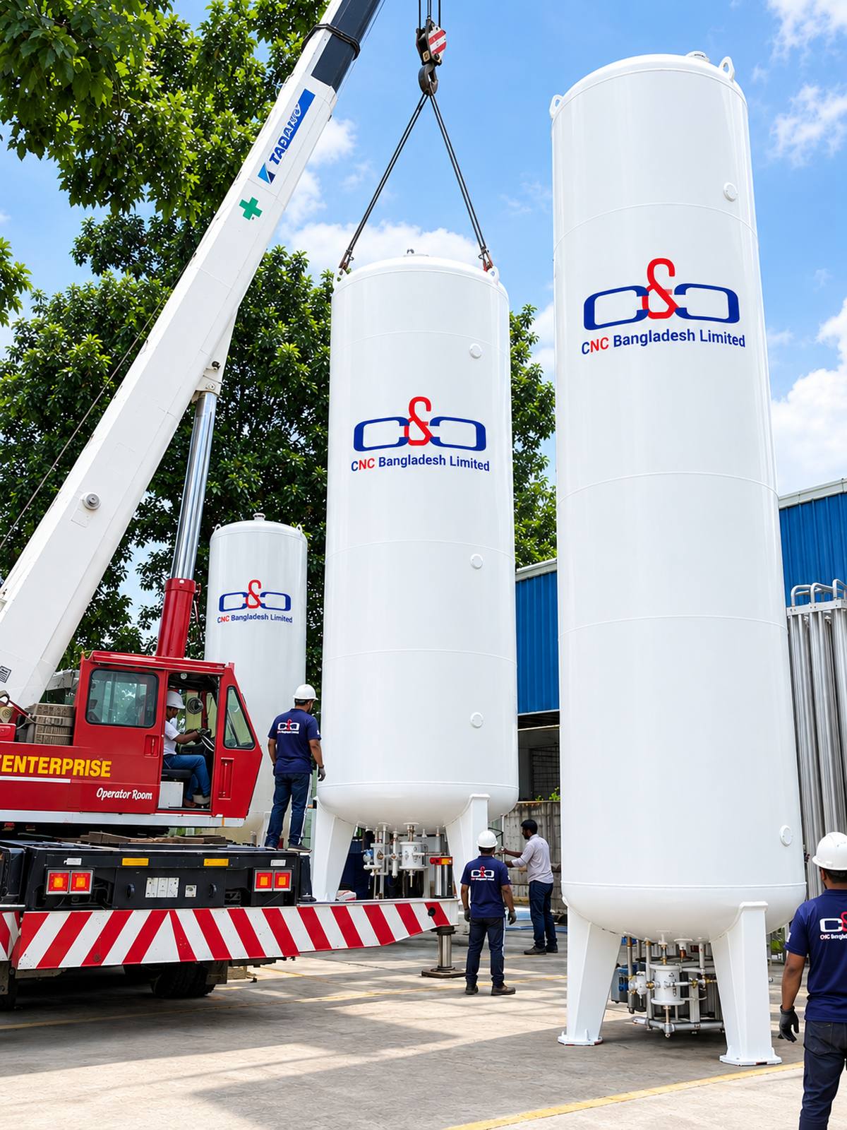 VIE/Pump/Cylinder Filling Station installation & commissioning